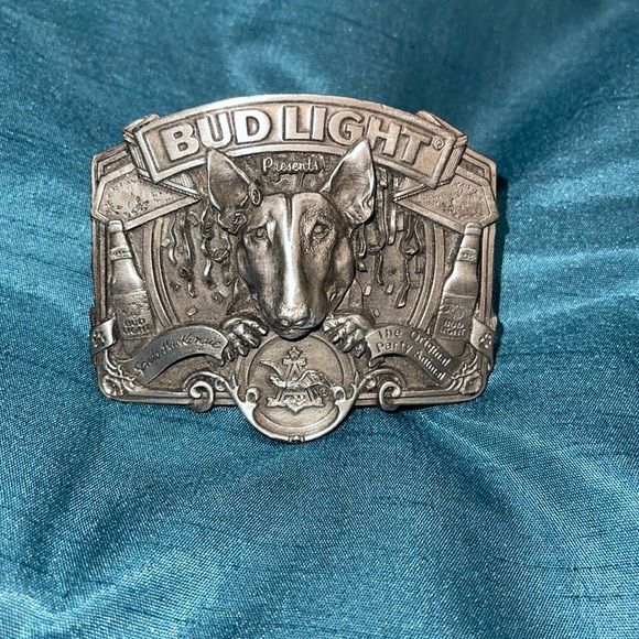Bud Light Belt Buckle Authentic - Picture 2 of 4